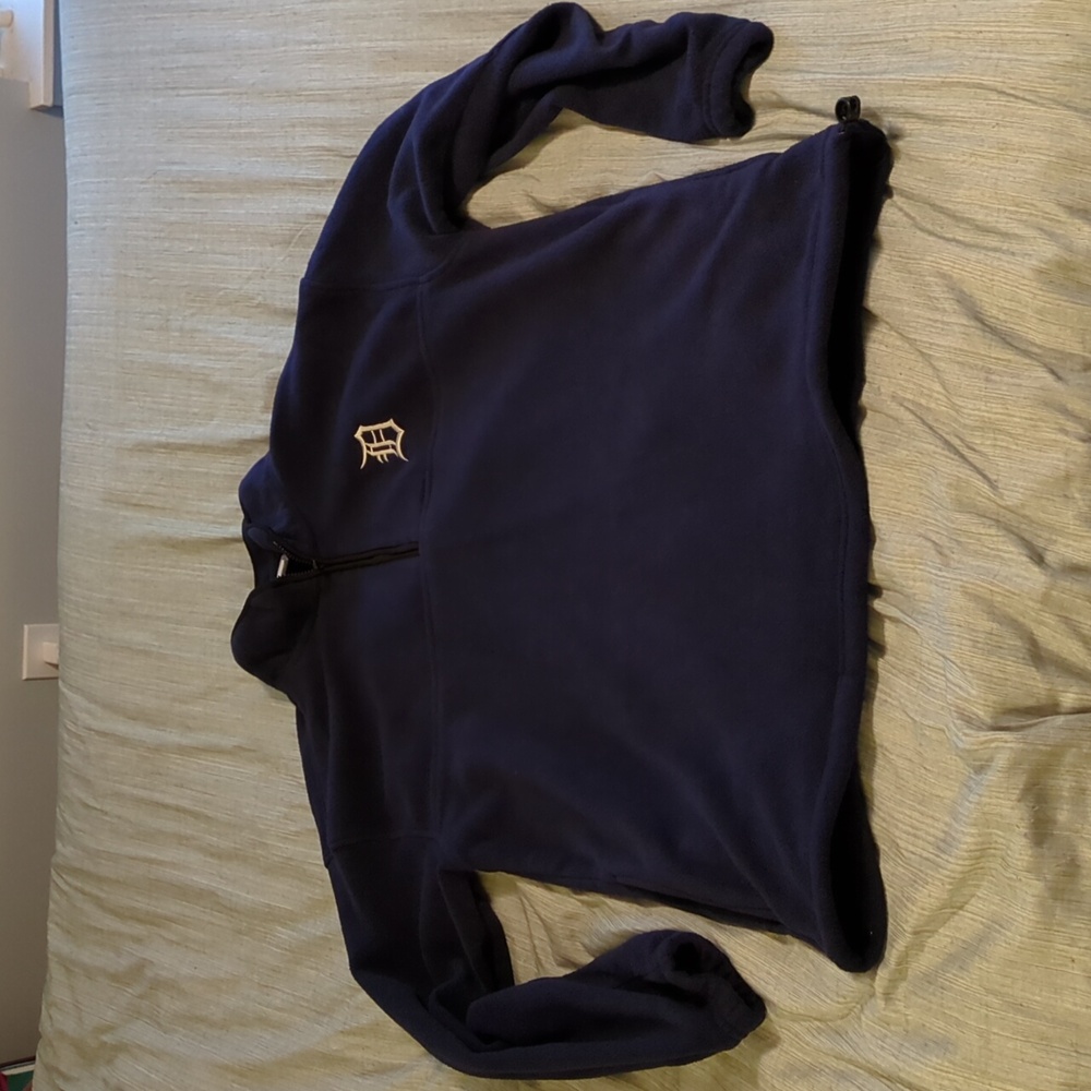 Detroit Tigers Quarter Zip Pullover XL